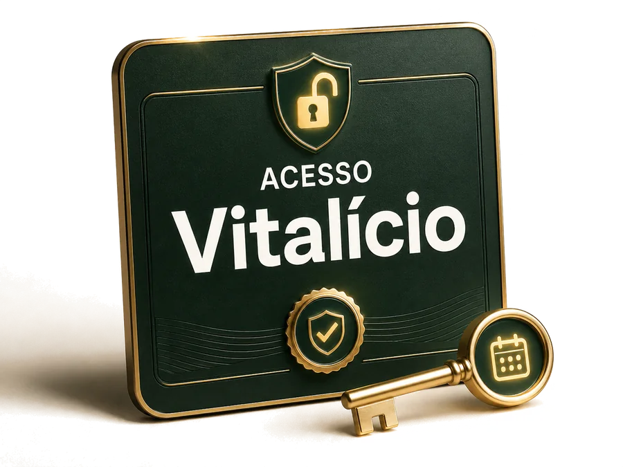 Selo de acesso vitalício